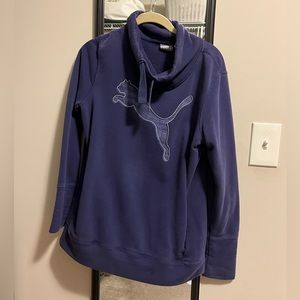 Women’s Puma cowl neck sweatshirt